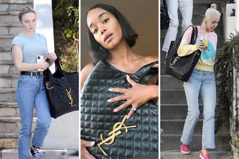 ysl bag zoe kravitz|zoe kravitz icare.